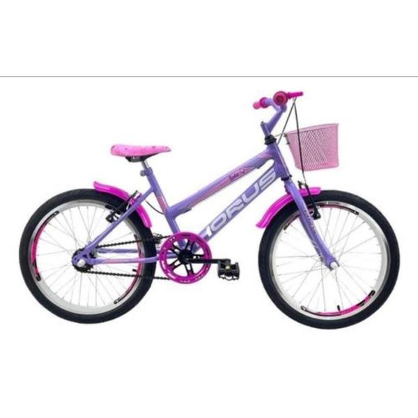 Imagem de Bicicleta Infantil Aro 20 Feminina - Route Bike - Aro Aero Horus - Cestinha