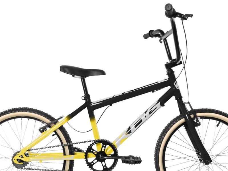 Imagem de Bicicleta Infantil Aro 20 KOG Cross BMX Alumínio Pneu Bege