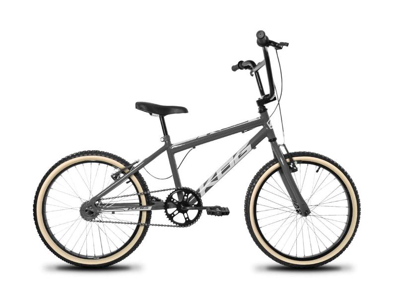 Bicicleta Infantil Aro 20 KOG Cross BMX Alumínio Pneu Bege Imagem de Bicicleta Infantil Aro 20 KOG Cross BMX Alumínio Pneu Bege