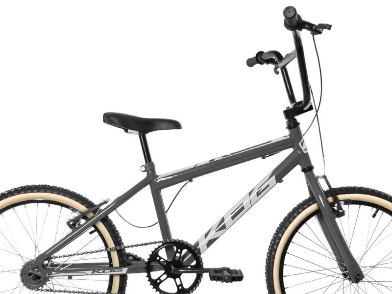 Bicicleta Infantil Aro 20 KOG Cross BMX Alumínio Pneu Bege Imagem de Bicicleta Infantil Aro 20 KOG Cross BMX Alumínio Pneu Bege