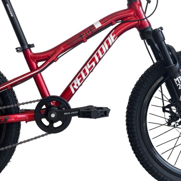 Imagem de Bicicleta Infantil Aro 20 Redstone Alpha Shimano 7v Bike Mtb