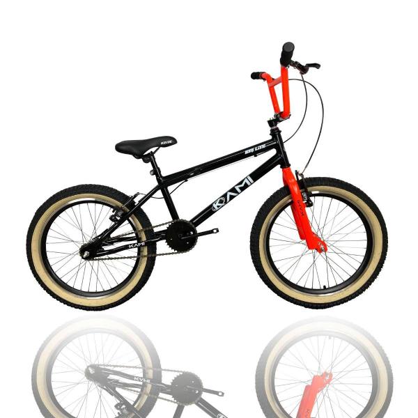 Imagem de Bicicleta Infantil Aro 20 Tipo Bmx Kami Lite 6 a 10 Anos