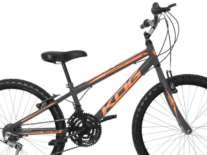 Imagem de Bicicleta Infantil Aro 24 Alumínio KOG Masculina 18v Shimano