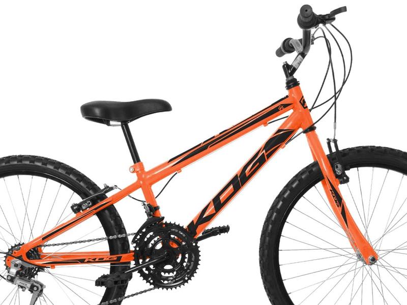 Imagem de Bicicleta Infantil Aro 24 Feminina e Masculina 18 Marchas KOG