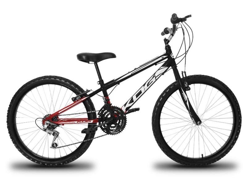 Imagem de Bicicleta Infantil Aro 24 KOG Masculina 18 Velocidade