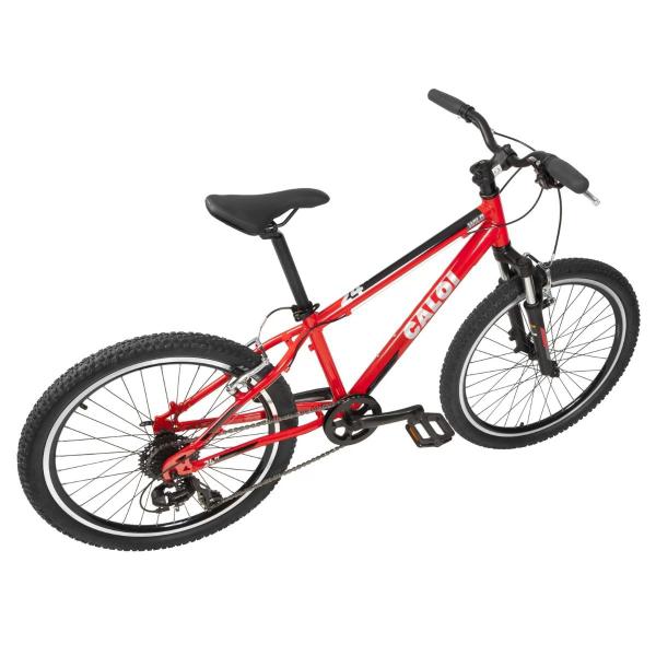 Imagem de Bicicleta Infantil Aro 24 Mtb Caloi Wild Shimano Alumínio