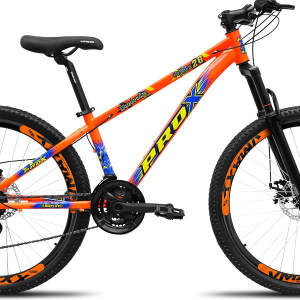 Imagem de Bicicleta Infantil aro 26 Freeride PRO X 21V Freio a Disco Vzan Vmaxx