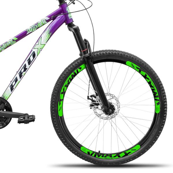 Imagem de Bicicleta Infantil aro 26 Freeride PRO X 21V Freio a Disco Vzan Vmaxx