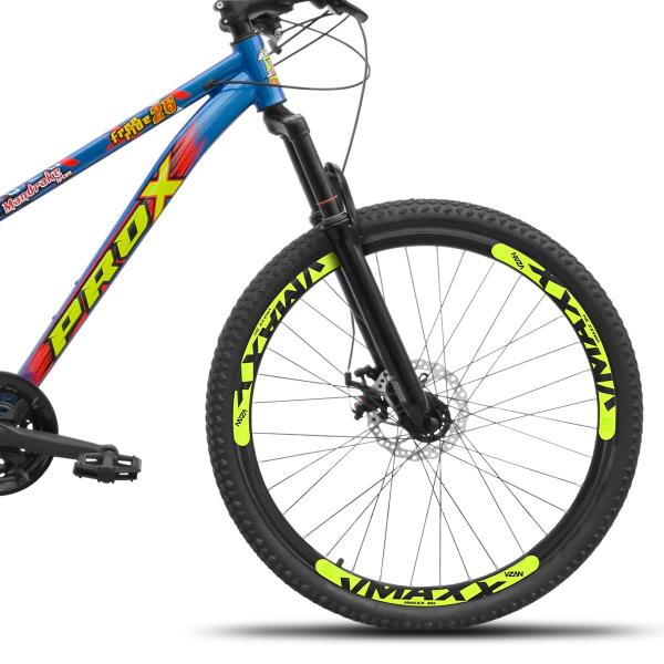 Imagem de Bicicleta Infantil aro 26 Freeride PRO X 21V Freio a Disco Vzan Vmaxx