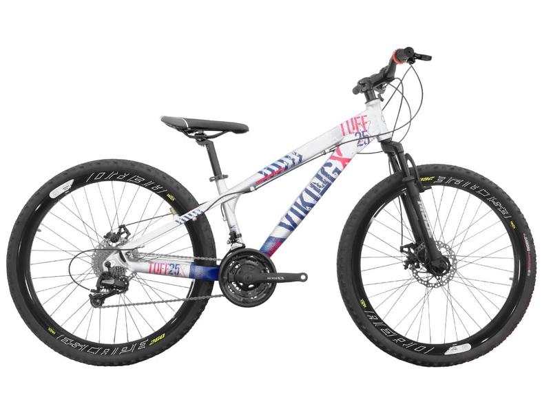 Imagem de Bicicleta Infantil Aro 26 Viking Tuff 25 18 Marcha Freio Disco