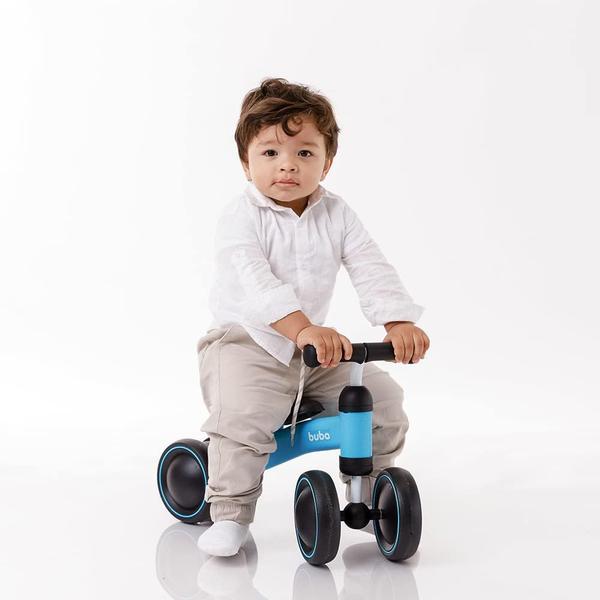 Imagem de Bicicleta Infantil Bebê Equilíbrio 4 Rodas Sem Pedal Buba