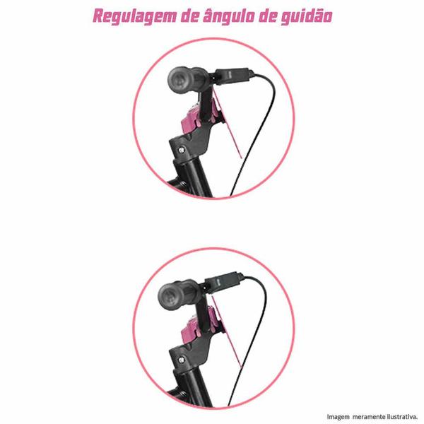 Imagem de Bicicleta Infantil com Rodinhas - Aro 12 - Charm - Nathor