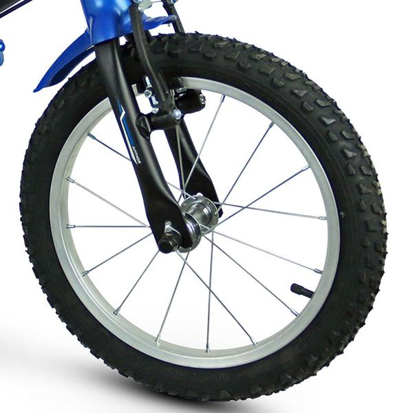 Imagem de Bicicleta Infantil com Rodinhas - Aro 16 - Apollo - Azul - Nathor