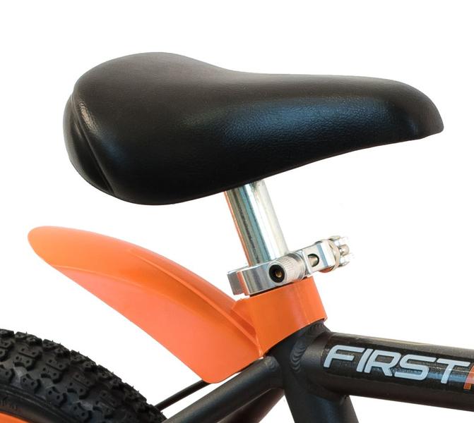 Imagem de Bicicleta Infantil de Alumínio Aro 14 De 4 a 6 Anos Masculina FirstPro Com Capacete