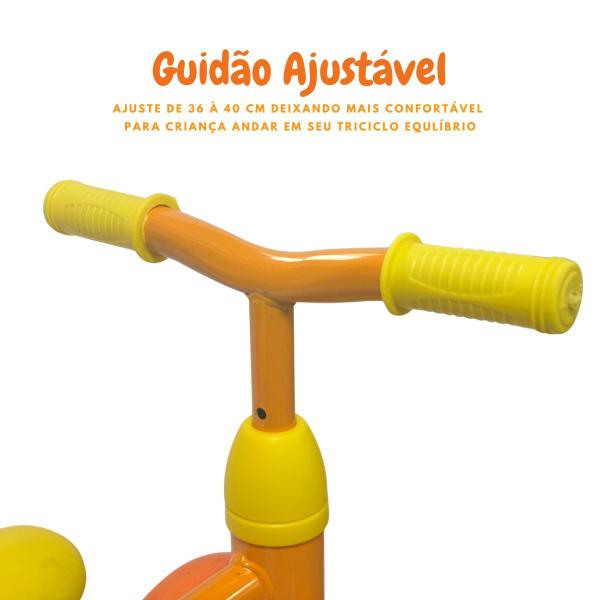 Imagem de Bicicleta Infantil de Equilíbrio 4 Rodas Triciclo sem Pedal Balance Coordenação Importway Bw309