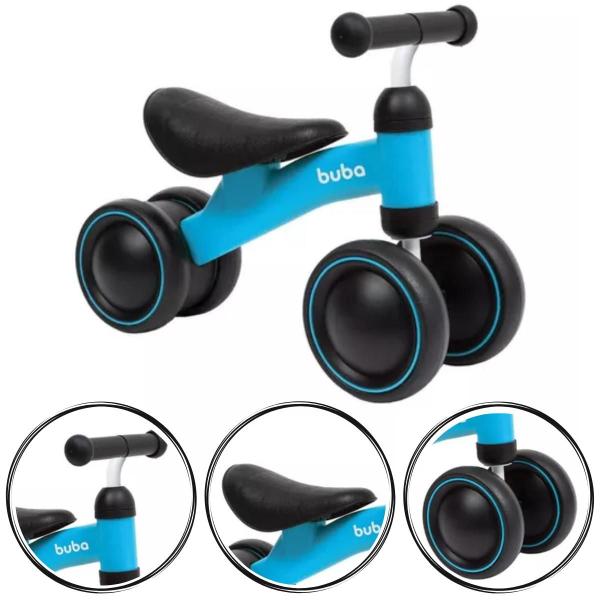 Imagem de Bicicleta Infantil de equilibrio bebê sem pedal Azul Buba