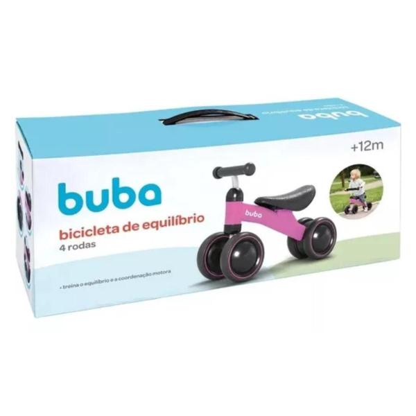 Imagem de Bicicleta Infantil de equilibrio bebê sem pedal Rosa Buba