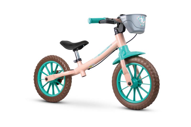 Imagem de Bicicleta Infantil De Equilíbrio Sem Pedal Aro 12 Love Nathor