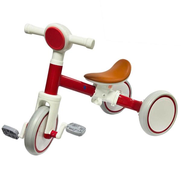 Imagem de Bicicleta Infantil Equilíbrio 2 em 1 Triciclo 3 Rodas sem Pedal Coordenação Importway Bw310