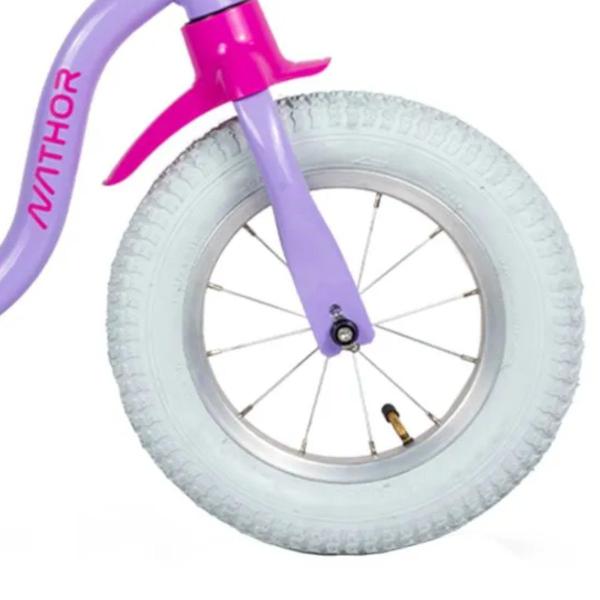 Imagem de Bicicleta Infantil Equilíbrio Balance Bike Raiada Nathor