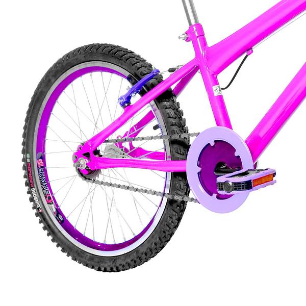 Imagem de Bicicleta Infantil Feminina Aro 20 Aero + Kit Passeio