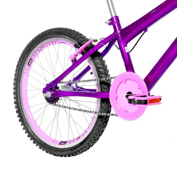 Imagem de Bicicleta Infantil Feminina Aro 20 Aero + Kit Passeio