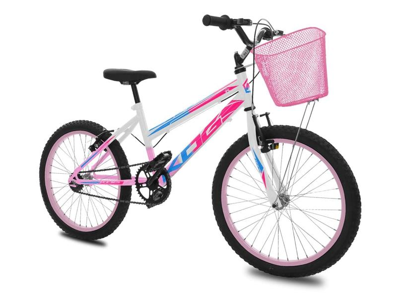 Imagem de Bicicleta Infantil Feminina Aro 20 KOG com Cestinha