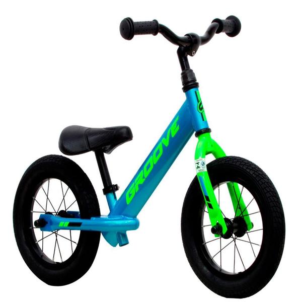 Imagem de Bicicleta Infantil Groove Balance aro 12 Azul/Verde/Preto