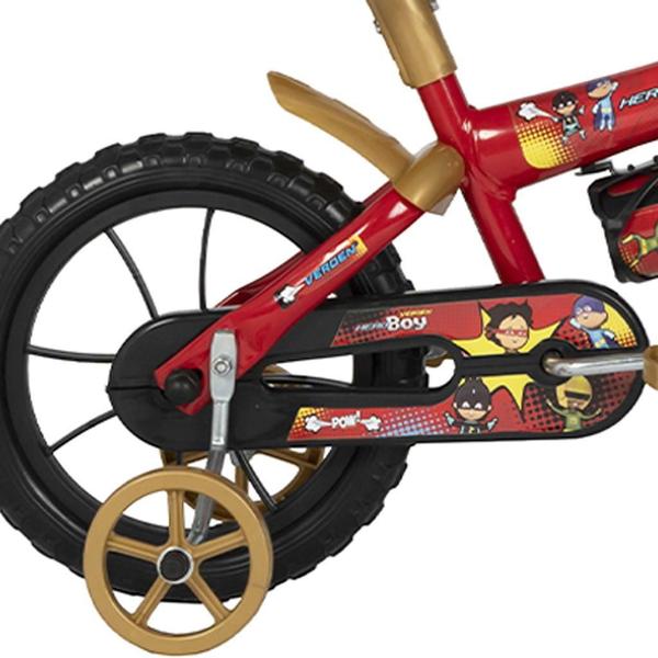 Imagem de Bicicleta Infantil Hero Boy Aro 12 Vermelho - Verden