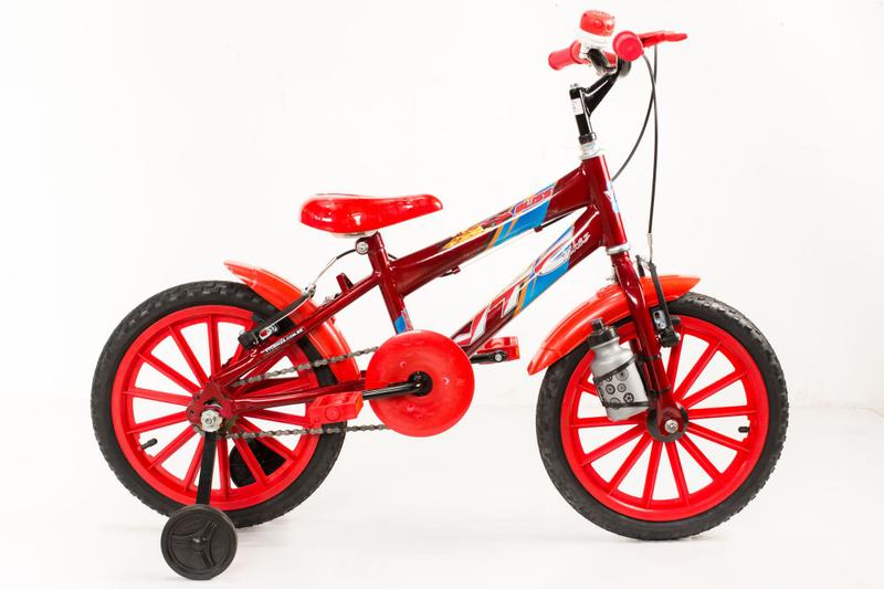 Imagem de Bicicleta Infantil Masculina aro 16 com acessórios