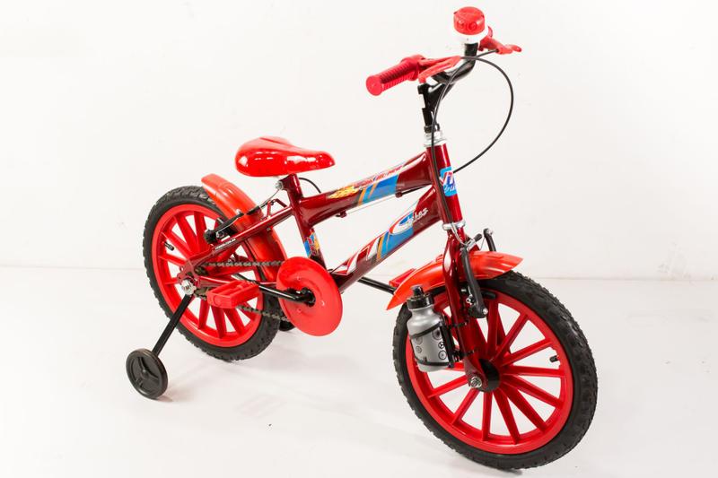 Imagem de Bicicleta Infantil masculina aro 16 com acessórios