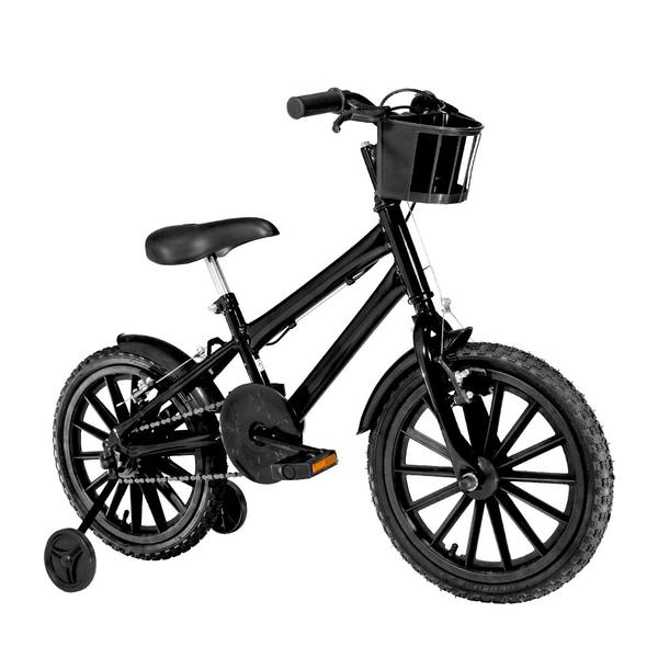 Imagem de Bicicleta Infantil Masculina Aro 16 Nylon + Kit Passeio