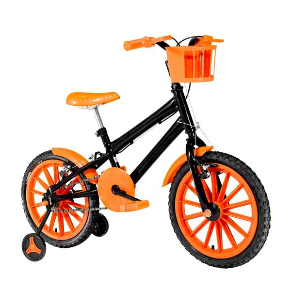 Imagem de Bicicleta Infantil Masculina Aro 16 Nylon + Kit Premium