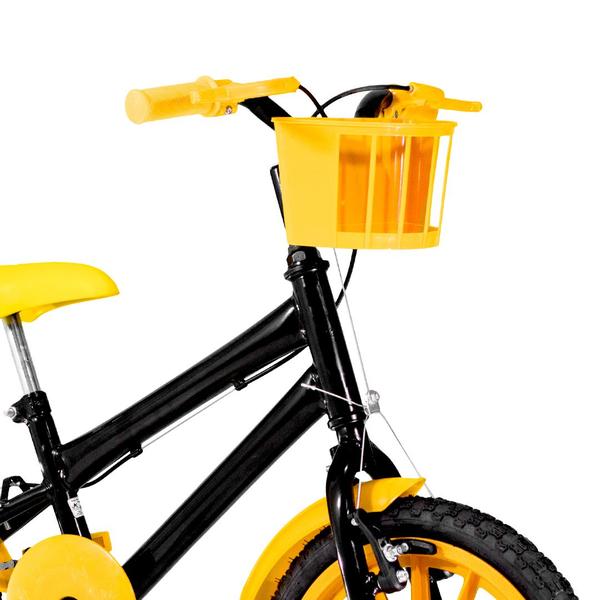 Imagem de Bicicleta Infantil Masculina Aro 16 Nylon + Kit Proteção