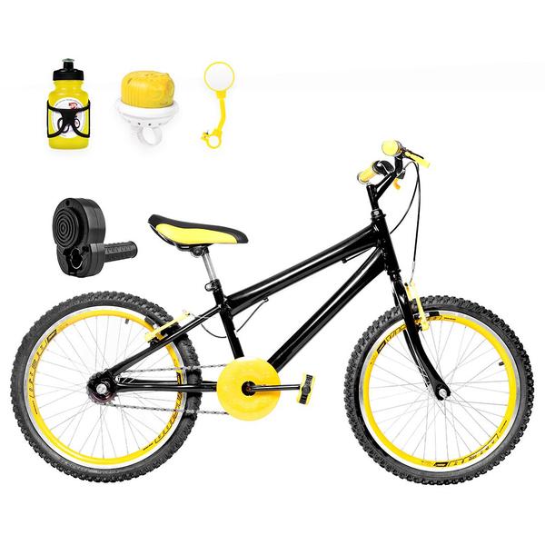 Imagem de Bicicleta Infantil Masculina Aro 20 Aero + Kit Passeio e Acelerador