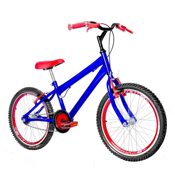 Imagem de Bicicleta Infantil Masculina Aro 20 Aero + Kit Proteção