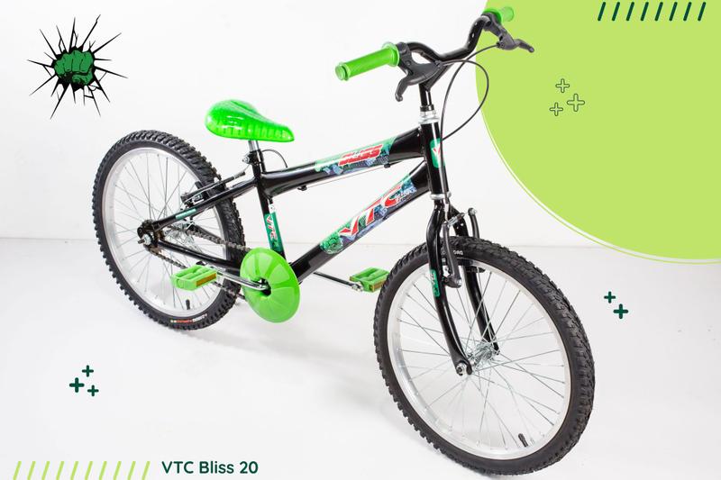 Imagem de Bicicleta infantil masculina aro 20  hunk