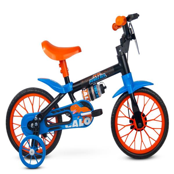 Imagem de Bicicleta Infantil Masculina Power Rex Aro 12 Caloi Garrafa