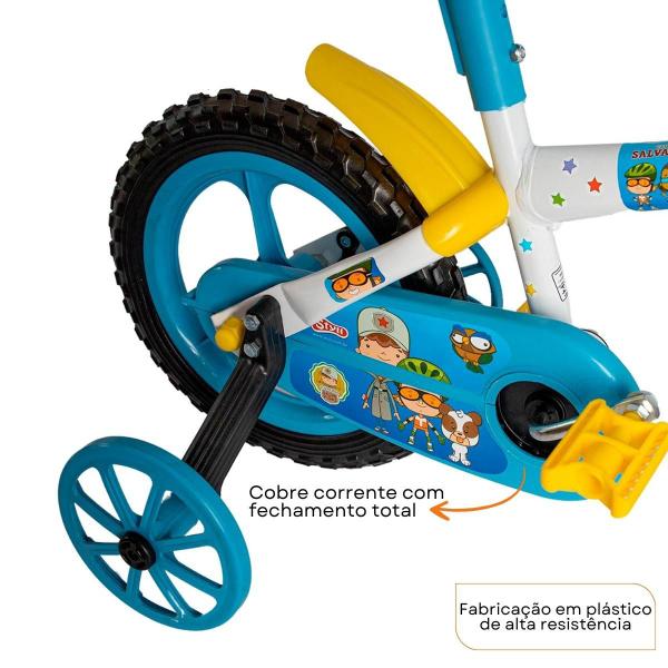 Imagem de Bicicleta Infantil Menina Menino Aro 12 com Rodinha