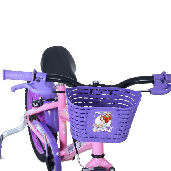 Imagem de Bicicleta Infantil Mormaii Aro 16 Sweet Girl Rosa Com Cesta