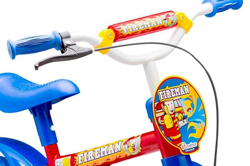 Imagem de Bicicleta Infantil Nathor Aro 12 Fire Man a partir de 3 anos