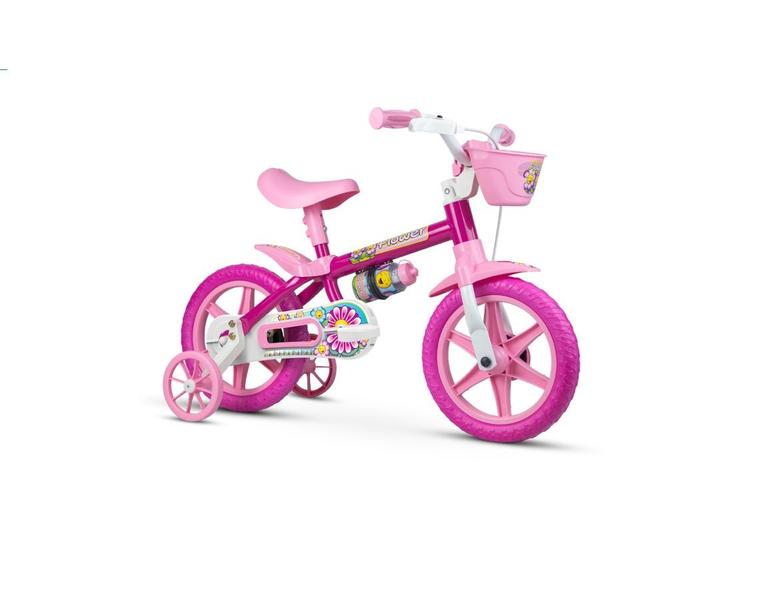 Imagem de Bicicleta Infantil Nathor Aro 12 Flower