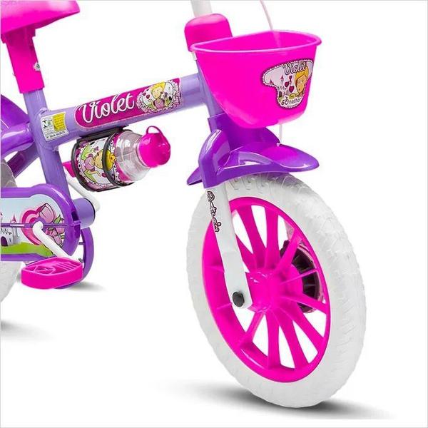 Imagem de Bicicleta Infantil Nathor Aro 12 Violet a partir de 3 anos