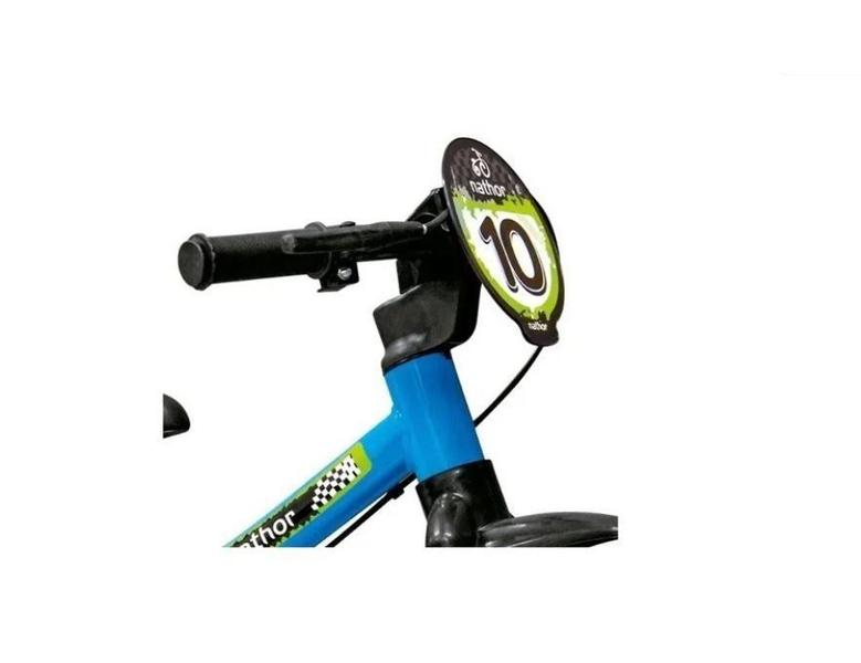 Imagem de Bicicleta Infantil Nathor Equilíbrio - Balance Bike Azul - Selim PU