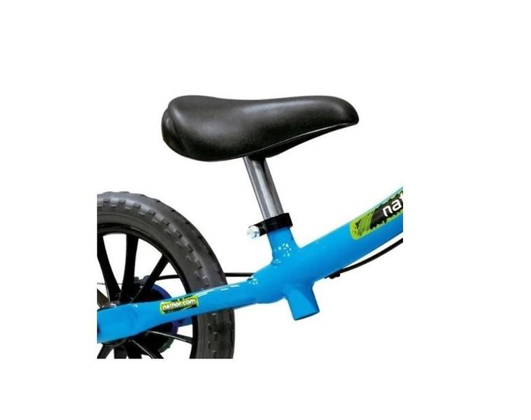 Imagem de Bicicleta Infantil Nathor Equilíbrio - Balance Bike Azul - Selim PU