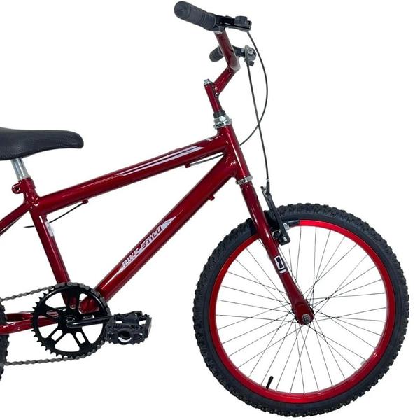 Imagem de Bicicleta Infantil Passeio Aro 20 Masculina Vermelho