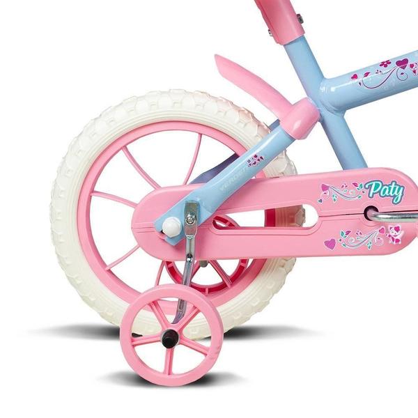 Imagem de Bicicleta Infantil Paty Rosa Aro 12 Verden: Estilo e Diversão para Pequenas Ciclistas!