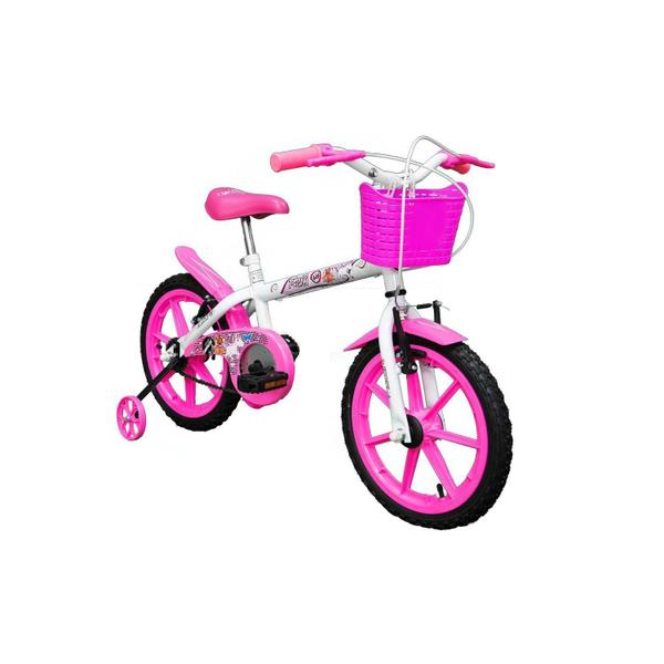 Imagem de Bicicleta Infantil Pink A16 com Cesta TK3 Track