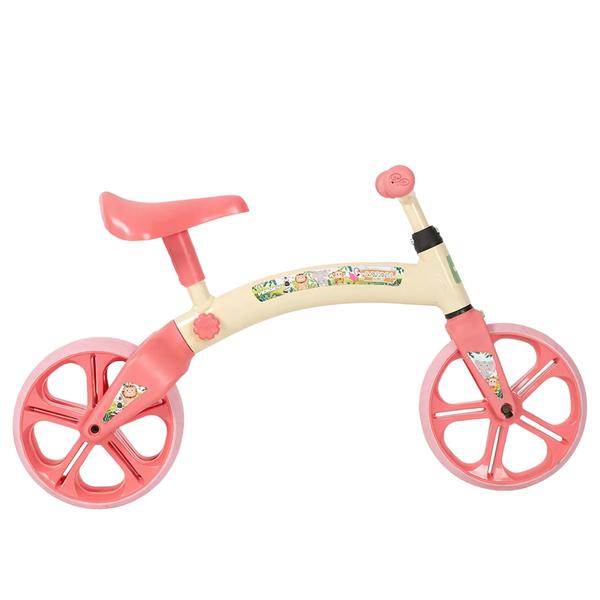 Imagem de Bicicleta Infantil S/ Pedal Safari Baby Balance Bege e Goiaba Verden Bikes - 10497