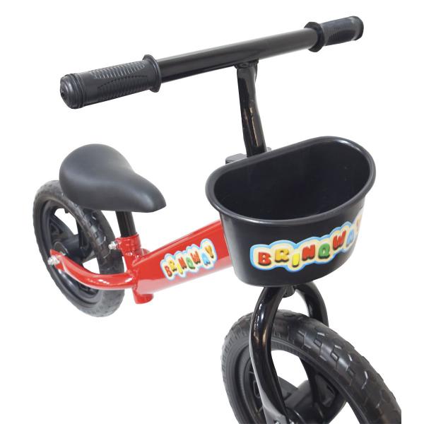 Imagem de Bicicleta Infantil Sem Pedal Balance Equilibrio Aro 12 Criança Pneu Eva Importway BW152